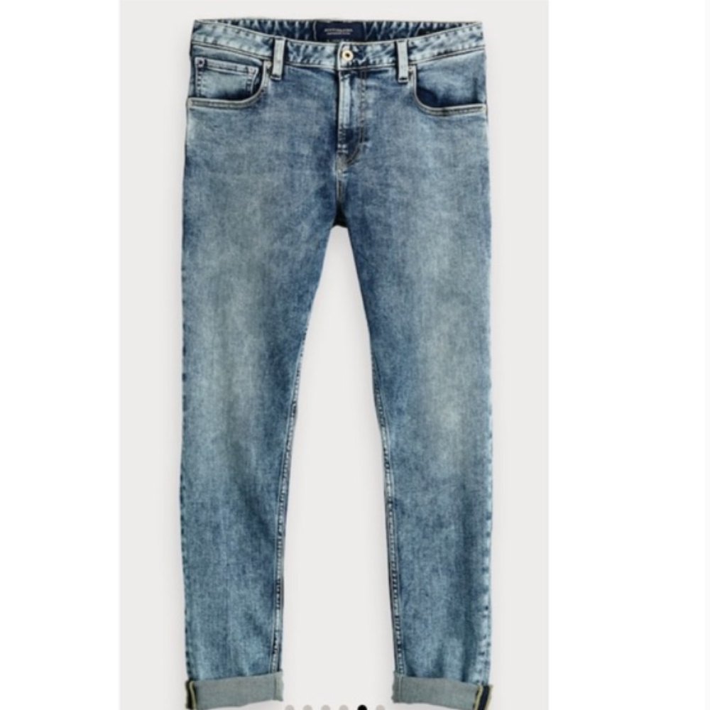 Scotch and Soda SKIM ACID Wash jeans 33 X 32 - Picture 2 of 10